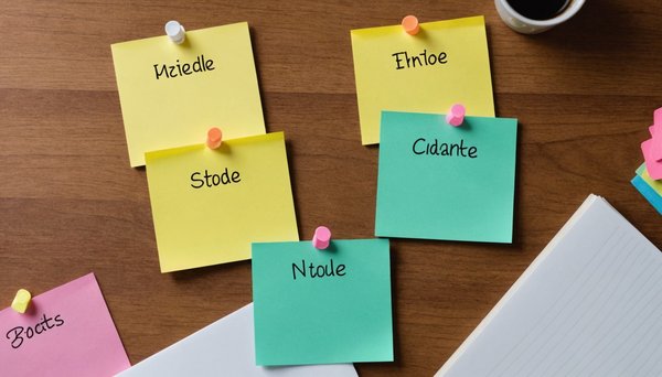 Personnalisez vos notes avec des post-its uniques et créatifs