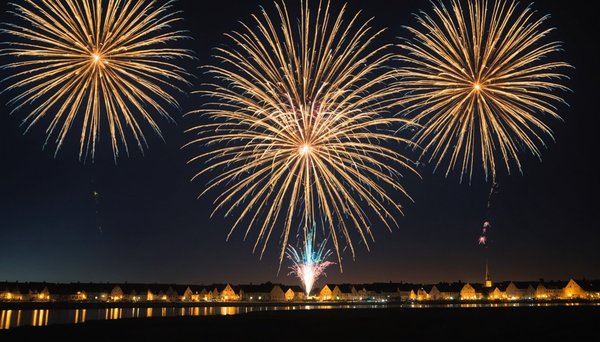 Feux d'artifice personnalisés pour collectivités en normandie