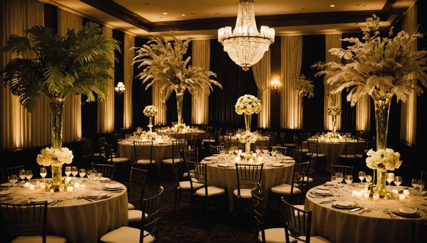 Transformez vos événements grâce à une déco années folles en location